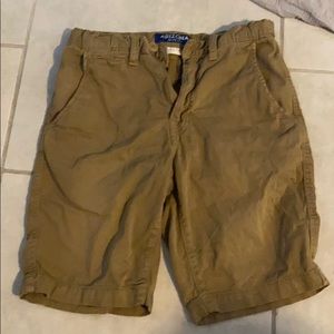 Dark khaki shorts